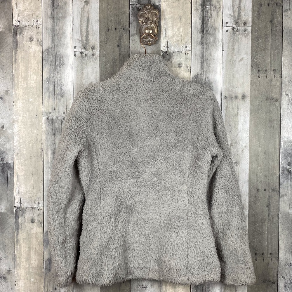 Patagonia Woman’s Los Gatos Fleece Jacket in Light Grey Size Medium - Picture 4 of 16